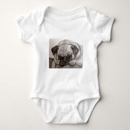 Body Para Bebé Ilustraciones adorables del barro amasado por el