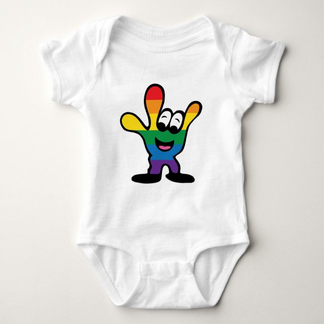 Body Para Bebé ILYrainbowFinal (Anverso)