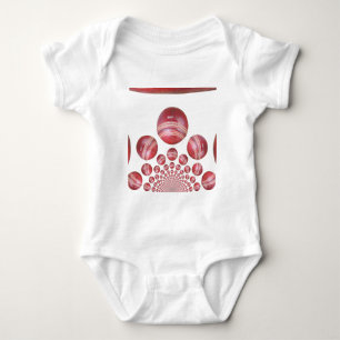 Body Para Bebé Impresión de bolas de cricket para aficionados al 
