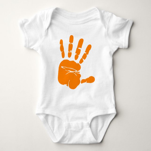 Body Para Bebé Impresión de mano (Anverso)