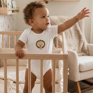 Body Para Bebé Impresión personalizada de Bambi para la guardería