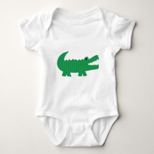 Body Para Bebé Impresión personalizada del cocodrilo