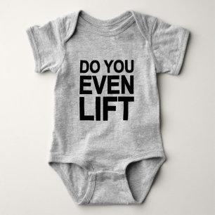 Body Para Bebé ¿Incluso Levantan?