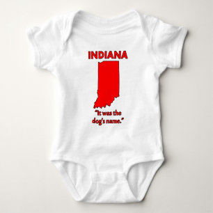 Body Para Bebé Indiana - Era el nombre del perro
