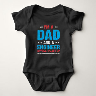 Body Para Bebé Ingeniería divertida papá ingeniero hombres