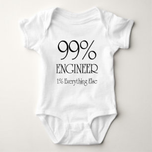 Body Para Bebé Ingeniero del 99%