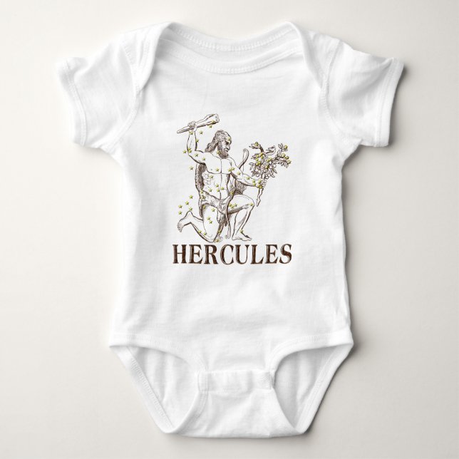 Body Para Bebé INGENIOS: Hércules (Anverso)