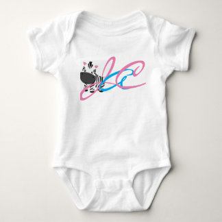 Body Para Bebé Inicial de la cebra