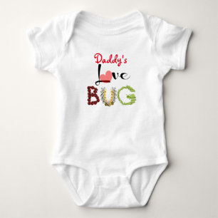 Body Para Bebé ¡Insecto del amor del papá, lindo y personalizad
