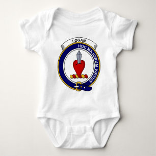 Body Para Bebé Insignia del clan de Logan