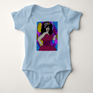 Body Para Bebé Inspirada Reina de la travesía Orgullosa