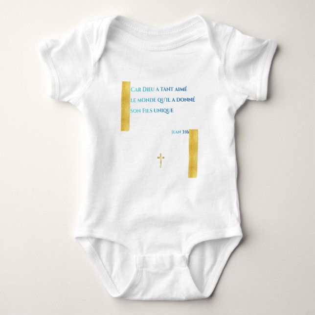 Body Para Bebé Inspiration Divine —  (Anverso)