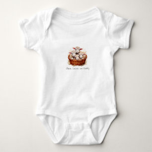 Body Para Bebé Inteligente, Curioso y Cuidadosamente - Tee de beb