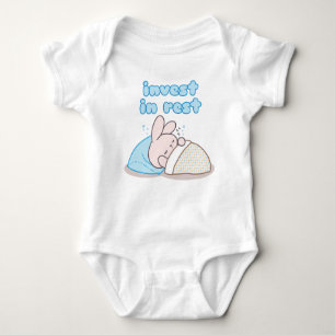 Body Para Bebé Invertir en descanso con Snoozy Bunny