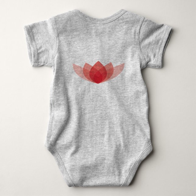 Body Para Bebé Investigación sobre la alimentación Baby Bodysuit (Reverso)