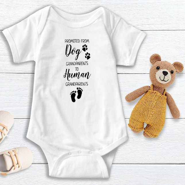 Body Para Bebé Invitación de embarazo de los abuelos (Subido por el creador)