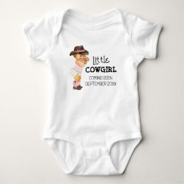 Body Para Bebé Invitación de embarazo de niña