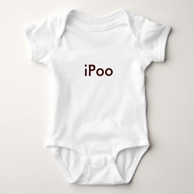 Body Para Bebé iPoo (Anverso)