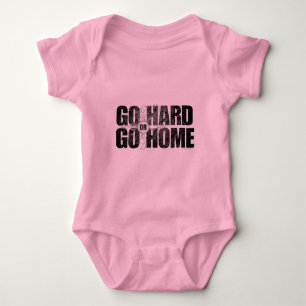 Body Para Bebé Ir duro o ir a casa de Baby Bodysuit
