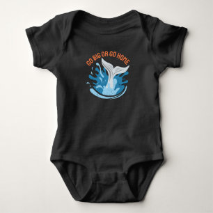 Body Para Bebé Ir Grande O Ir A Casa Diseño De Nadador