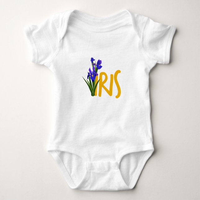 Body Para Bebé Iris (Anverso)
