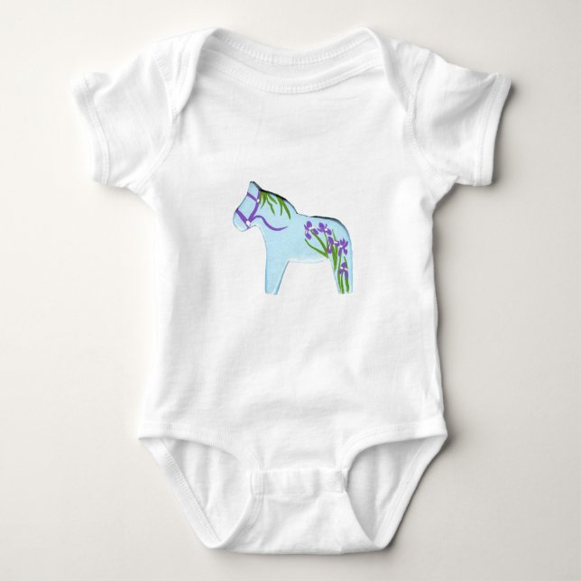 Body Para Bebé Iris Dala Horse (Anverso)