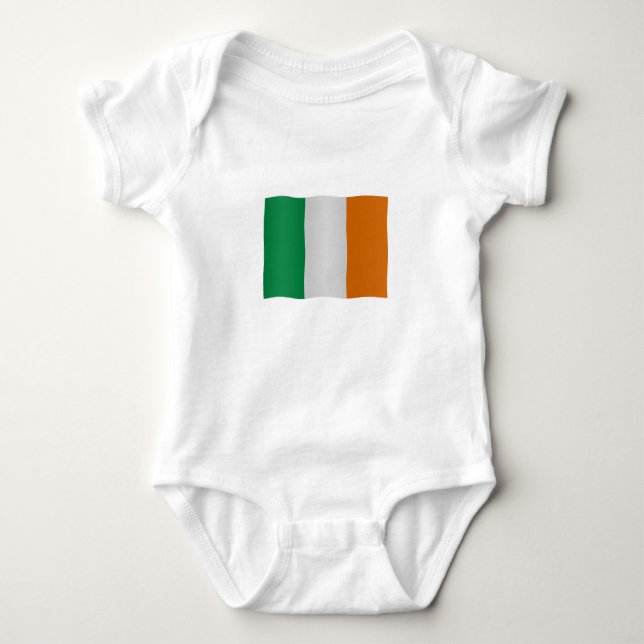 Body Para Bebé Irish flag (Anverso)