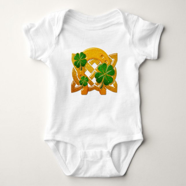 Body Para Bebé Irish Fun 3D Whimsey (Anverso)