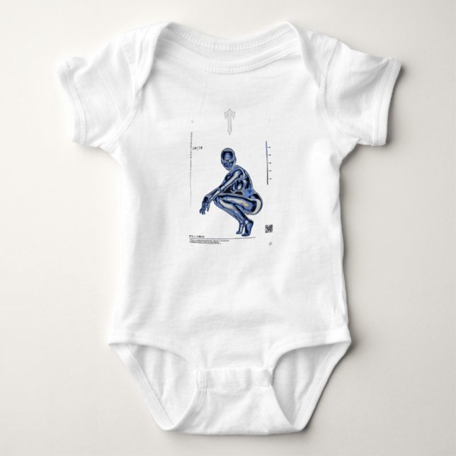 Body Para Bebé Irongate heatmap trapstar (Anverso)