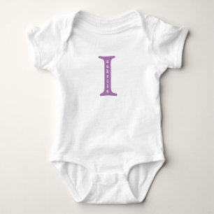 Body Para Bebé Isabella Personalizado Bebé Body Purpura