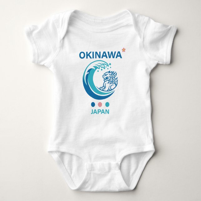 Body Para Bebé Isla Okinawa Japón (Anverso)