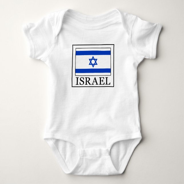 Body Para Bebé Israel (Anverso)