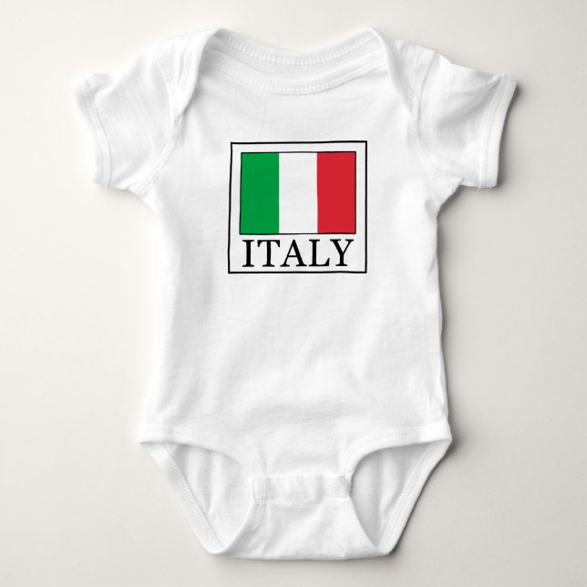 Body Para Bebé Italia (Anverso)