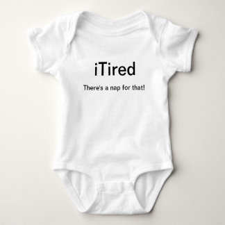 Body Para Bebé iTired - hay una siesta para eso