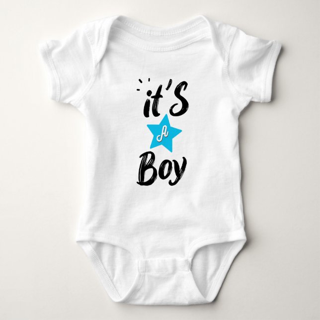 Body Para Bebé It's a boy (Anverso)