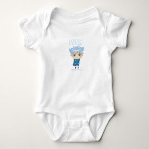 Body Para Bebé Ivan el traje de bebé de príncipe de hielo