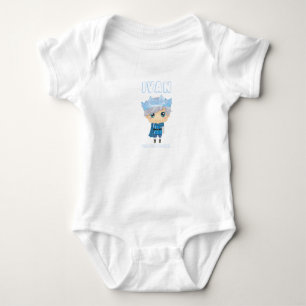 Body Para Bebé Ivan el traje de bebé de príncipe de hielo