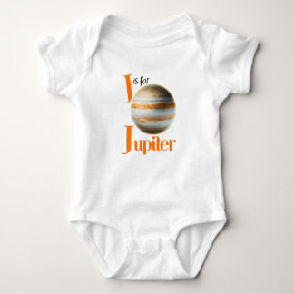 Body Para Bebé J está para el planeta lindo de Júpiter y el