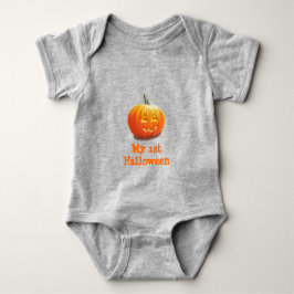Body Para Bebé Jack O'Lantern Halloween Baby Bodysuit