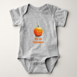Body Para Bebé Jack O'Lantern Halloween Baby Bodysuit