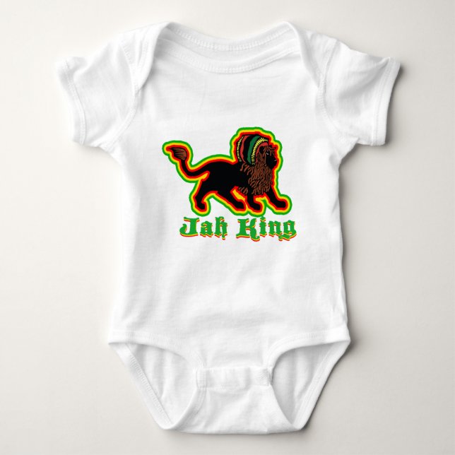 Body Para Bebé Jah King (Anverso)