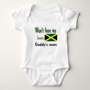 Body Para Bebé Jamaica, raíces de mi papá