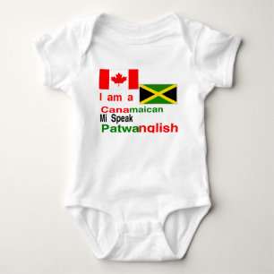 Body Para Bebé jamaicano canadiense