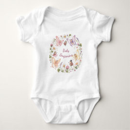 Body Para Bebé Jardín Caprichoso Mariposa Shower de Bebé Regalo F