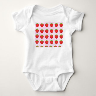 Body Para Bebé Jardín de Fresas