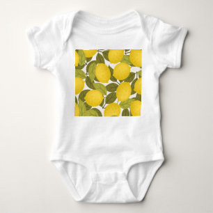 Body Para Bebé Jardín de limoneros: Papel de escritorio inmaculad