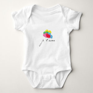 Body Para Bebé Je' taime (te amo)