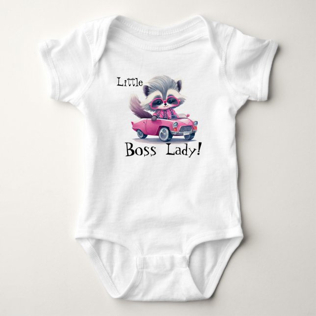 Body Para Bebé Jefa Pequeña  (Anverso)