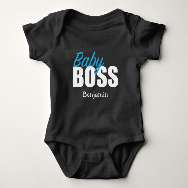 Body Para Bebé JEFE DE Bebé Personalizado (Anverso)