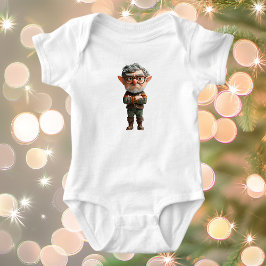 Body Para Bebé Jefe Navidades Elf Baby Bodysuit